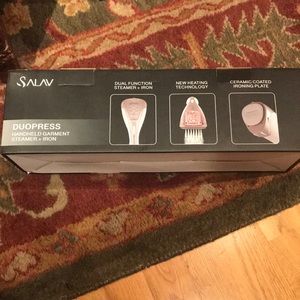 Salav HS-100 Duo Press Hand Held Iron + Steamer